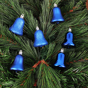 Набор декоративных украшений Колокольчик Посуда Центр, 6 см, 6 шт. 000000000001161774