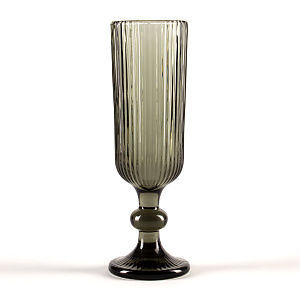Фужер для шампанского 160мл GARBO GLASS Grey стекло 000000000001216523