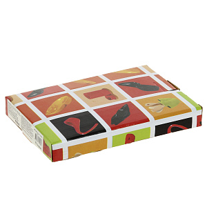 Менажница 2 ячейки 21,7х14,6х2,3см ЛЕГО HGF-9164-110923C 000000000001163531