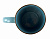 Кружка 440мл NINGBO Полосы бирюза глазурованная керамика 000000000001217604