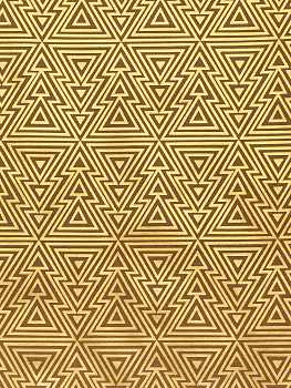 Крафт бумага Золотые елочки для сувенирной продукции с декоративным рисунком плотность 60г/м2 в рулоне100х70см 81043 000000000001201871