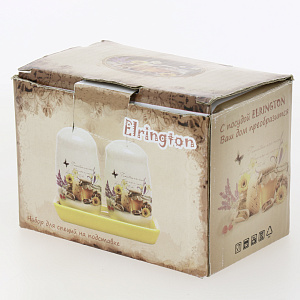 Набор для специй ПОСУДА Миель (солонка/перечница/керамическая подставка) 000000000001177513