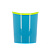 Настольный контейнер для мусора Idea, бирюзовый, 1.6л 000000000001129757