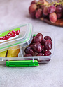 Контейнер для продуктов 350мл SISTEMA Fresh двойной прямоугольный пластик 000000000001197082