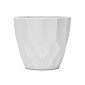 Кашпо Chic 9,5х8,5см белый пластик