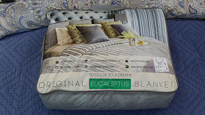 Одеяло евро Эвкалипт, микрофибра 85г/м2, эвкалиптовое волокно, полиэстер/микроволокно DownFill, артикул ООЭвЧ-220-300 000000000001200930