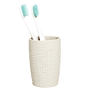 Стакан для зубных щеток Dinkel Wasserkraft, металл, фарфор 000000000001159953