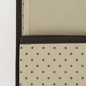 Коробка для хранения вещей 25x19x13см РУТАУПАК ГОРОХ с откидной крышкой ткань 000000000001211962