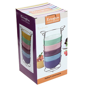 Набор салатников Палитра Olaff, 550мл, 6 шт. 000000000001163791