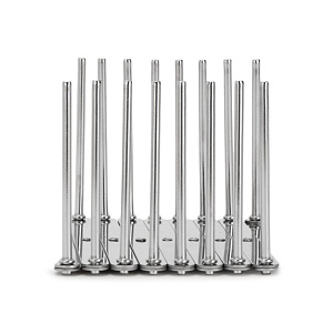 Держатель универсальный 84х13х7,2см 8секций нержавеющая сталь 000000000001222666