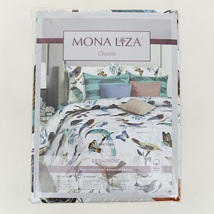 Комплект постельного белья 2-спальный Mona Liza Nocturn наволочка 70х70см-2шт простыня-215240см пододеяльник-175х210см евробязь 130гр/м2 хлопок 000000000001208603
