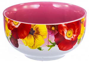 Салатник керамика 560мл Калейдоскоп Анемоны Elrington 111-09007 000000000001200570