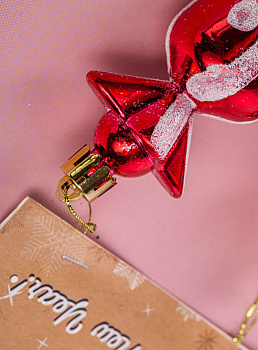 Декоративное украшение Конфетка 12,5см 2шт MANDARIN пластик 000000000001209388