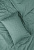 Пододеяльник 175х210см DE'NASTIA JQ зигзаг зеленый сатин хлопок-100% 000000000001215600