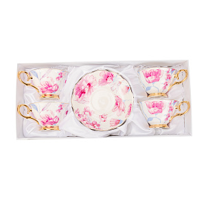 Набор чайный 8 предметов LAGARD (чашка 220мл-4шт/блюдце-4шт) фарфор SH08073 000000000001220551