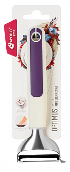 Овощечистка APOLLO Genio Optimus. Материал изготовления: нержавеющая сталь, пищевой пластик PP, пищевой пластик TPR. OPT-10 000000000001197348