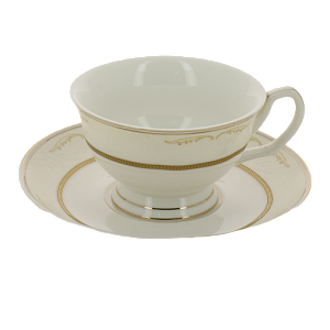 Пара чайная 220мл/блюдце BALSFORD Маркиза Адажио подарочная упаковка фарфор 000000000001193961