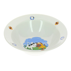 Набор посуды Котенок по имени Гав Союзмультфильм, фарфор, 3 предмета 000000000001123091