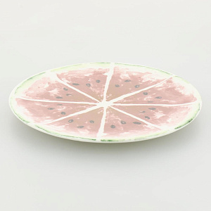 Тарелка десертная 19,5см LUCKY Арбуз керамика 000000000001208768