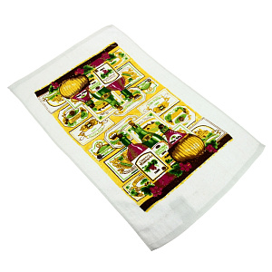 Полотенце махровое кухонное 37*62 "Китай" 250 г/м2 000000000001032352