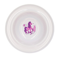 Тарелка на присоске Весёлые животные Lubby, от 6 месяцев 000000000001135480