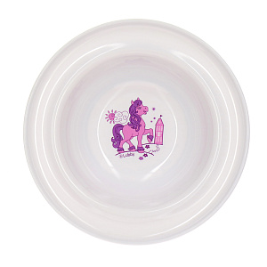 Тарелка на присоске Весёлые животные Lubby, от 6 месяцев 000000000001135480
