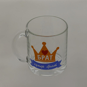 СУПЕР-СЕМЕЙКА Кружка 320мл ОСЗ Чайная стекло 000000000001139173