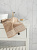 Полотенце махровое 35x70см DE'NASTIA Бордюр гусиная лапка бежевый хлопок 100% 000000000001219828