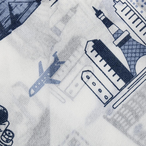 Чехол 40х60х26см МУЛЬТИДОМ ПУТЕШЕСТВИЯ для хранения вещей в шкафах гардеробных на антресолях. Удобен для упаковки вещей при переездах и путешествиях. 000000000001204015