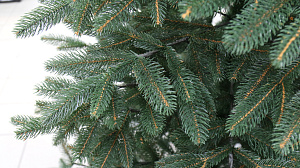 Ель искусственная 220см БИФОРЕС Дриада литая темно-зеленый ПВХ 000000000001214449