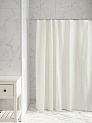 Шторка для ванной 180x200см DE'NASTIA mat stripe белый ПЕВА 000000000001226767