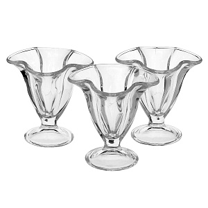 ICE VILLE Набор креманок 3шт 11,6х11,8см 120мл PASABAHCE стекло 000000000001058344