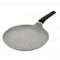 Сковорода блинная 22см KUKMARA антипригарное покрытие светлый мрамор литой алюминий