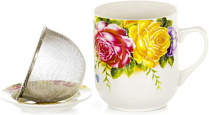 Кружка заварочная 350мл металлическое сито CM-MSCM-028 000000000001170829