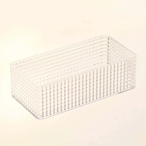 Органайзер 17х8х5см ПОСУДА ЦЕНТР прозрачный 000000000001177506