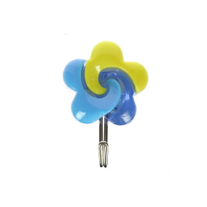 Набор крючков Цветочки Мультидом, пластик, сталь 000000000001126886