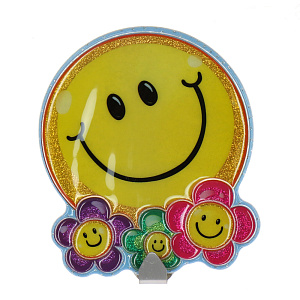 Одинарный стикер крючок Смайлик Room Decoration 000000000001127378