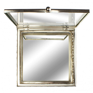 Шкатулка 14х14см серебро 000000000001216380