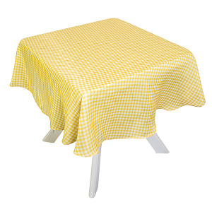 Скатерть DE'NASTIA 100%Полиэстер Вальс цветов D150см E020104 000000000001146905