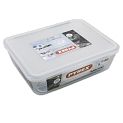 Форма для запекания 25x19x8см 2,6л PYREX COOK&STORE прямоугольная крышка стекло 000000000001105271