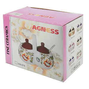 Банка для специй В саду Agness, 17?10?13 см 000000000001163134