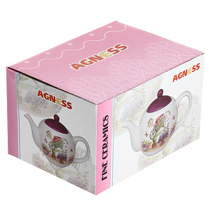 Заварочный чайник Прованс Agness, 900мл, керамика 000000000001163115