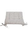 Подушка на стул 38х38см LUCKY Клетка полиэстер/хлопок 000000000001228242