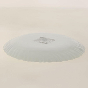 Тарелка плоская 24см янтарный стекло Коралл LHP95-JLX161 000000000001197453