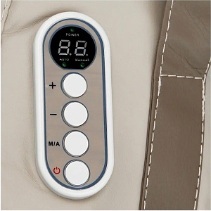 Накидка массажная 82х74х4,5см BRADEX ЗДОРОВАЯ СПИНА серый пластик 1 автоматический и  15 ручных режимов массажа 000000000001217252