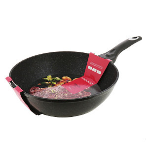 Сковорода глубокая TITAN с антипригарным покрытием, индукция, 28 см 000000000001162155