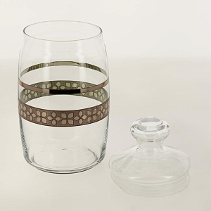 Банка для сыпучих продуктов 1л ПРОМСИЗ Чешни Шарм стекло 000000000001202243