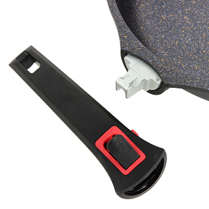 Сковорода 28см TALLER съемная ручка литой алюминий TR-4024 000000000001170124