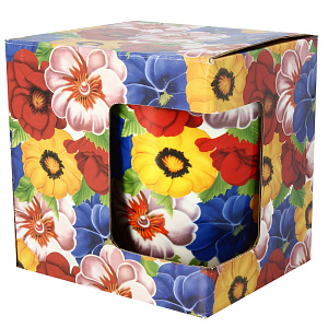 Кружка Анютины глазки Matissa, 360мл 000000000001139624