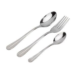 Набор столовых приборов 18 предметов JAGDAMBA Flowrish нержавеющая сталь 000000000001217695